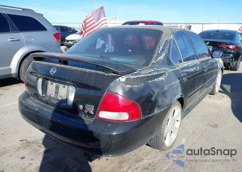 2002 Nissan Sentra Se-R Spec V из США, поврежденный, VIN 3N1AB51D02L706598